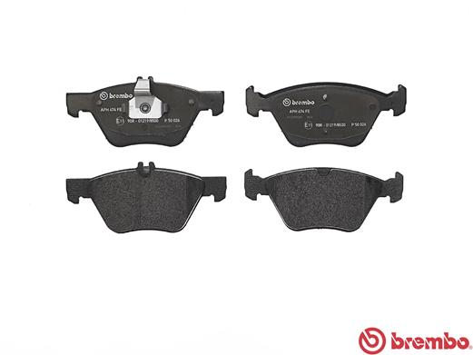 A.B.S. P 50 026 BREMBO Bremsbelagsatz, Scheibenbremse